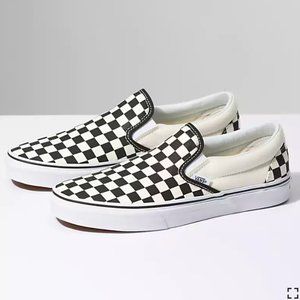 NWT - VANS Checkerboard Slip-On